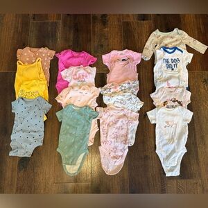 Girls 0-3m clothing lot